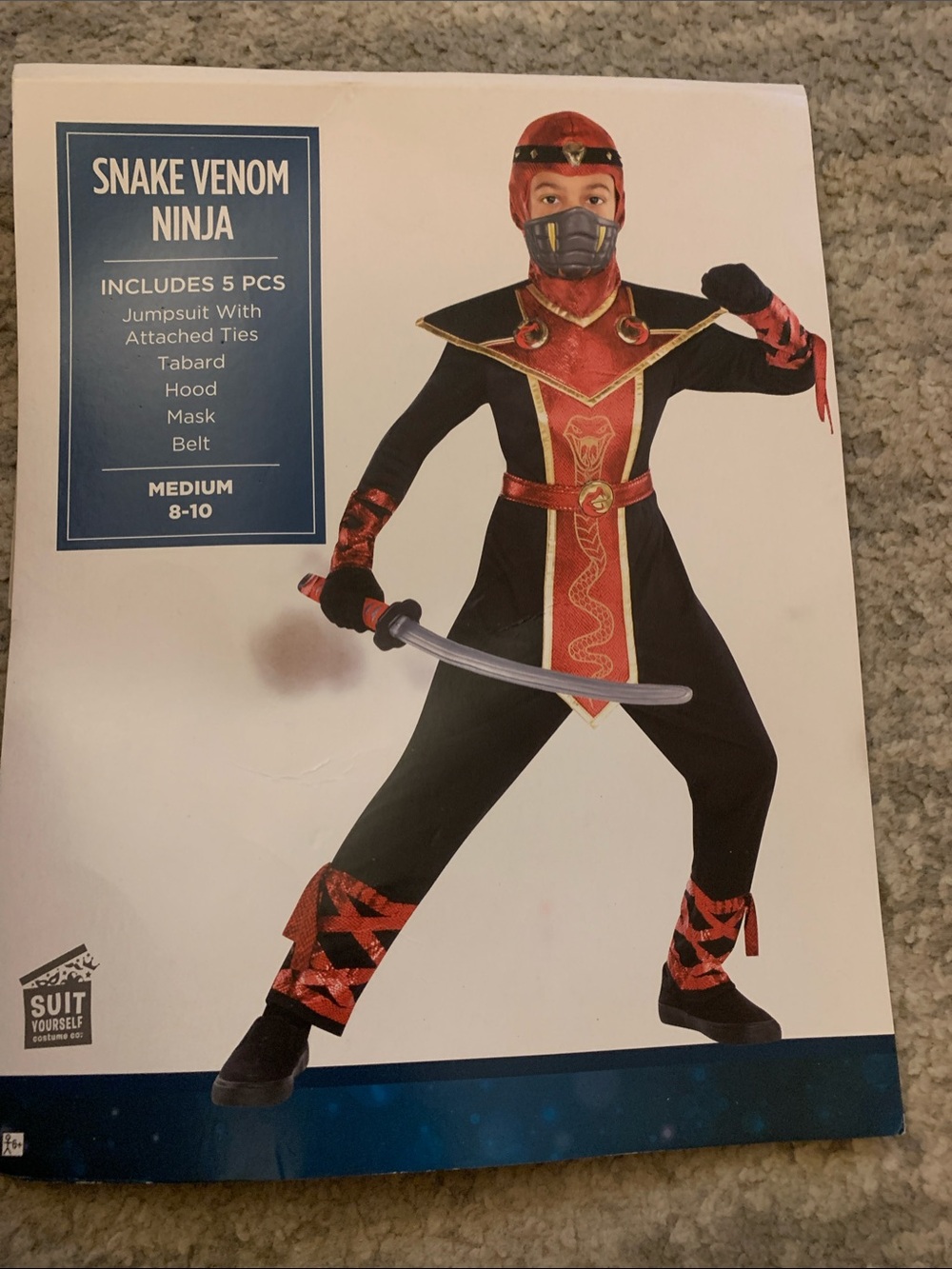 SNAKE VENOM NINJA COSTUME